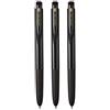 Signo - Penna a sfera a sfera uni Knock, RT1 UMN-155, 0,5 mm, colore: Nero