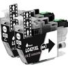 LAIPENG LC-421XLBK Cartuccia d'inchiostro Nero Compatibile per Brother LC-421 LC-421XL LC421 LC421XL per DCP-J1050DW MFC-J1010DW DCP-J1140DW DCP-J1800DW Stampante (Nero*2)