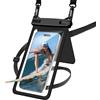 OFFCUP Custodia Impermeabile Smartphone IPX8 con Doppie Tasche Cover Subacquea Borsa Impermeabile per iPhone 16 15 14 13 12 11 Pro Max Plus XS XR Samsung Galaxy Xiaomi Redmi Huawei Fino a 7,5