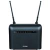D-Link DWR-953V2 Router LTE Wireless AC1200 Cat4, Download fino a 150 Mbps, 4 Porte Gigabit, Porta Internet Gigabit, Antenne Esterne, Sbloccato