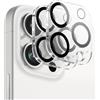 elago Vetro Temperato + Protezione Fotocamera Compatibile con iPhone 16 Pro e iPhone 16 Pro Max - Durezza Superficiale 9H, Anti-Impronte, Infrangibile, Protezione dai Graffi, Senza Bolle (2 Pezzi)
