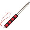 Qiuboluny 2 Metri Asta Bandiera Telescopica per Bandiera Telescopica Portatile Insegnamento Bandiere per Guide Turistiche Acciaio Inox Insegnanti con 4 Clip Asta della Bandiera (Rosso)