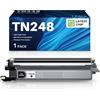 INK4U TN248BK Cartucce di Toner Nero Compatibili per Brother TN248XLBK Toner Nero per DCP-L3520CDW DCP-L3520CDWE HL-L8230CDW MFC-L3740CDW HL-L3220CW MFC-L8390CDW DCP-L3555CDW MFC-L3760CDW