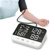 HMYILY Monitor della pressione sanguigna del polsino del braccio,Monitor elettronico digitale della pressione sanguigna,Display LCD, Batteria ricaricabile ad alta precisione