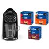 Lavazza A Modo Mio Macchina per Caffè Deséa Black con 88 Capsule Crema e Gusto Assortite