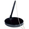 MAUL Portapenna da banco Exklusiv nero stabile per reception e ufficio | sempre a portata, scrittura fluida, base sicura, refill sostituibile, catena anti-smarrimento, design ordinato