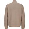 JACK & JONES Maglione da Uomo a Collo Alto Milano Stitch Knit Roll Neck, Greige, S
