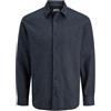 JJ REBEL Jrebike Melange - Maglietta LS SN, Sky Captain, M