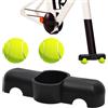 Umllpet 1 adattatore Rocker Plate Feet, per interni Cycling Snap Rocker Feet, per allenamento a rulli per bicicletta, per allenamenti intensi, con 2 palline da tennis
