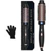 UMIGA Thermal Brush Heat Brush 38 mm, spazzola termica rotonda 120-200 ℃, spazzola termica doppia tensione, aumenta il volume dei capelli, utilizzato come pettine, piastra per capelli, ferro arricciacapelli