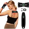 Jenylu Massaggiatore Collo Cervicale,Massaggiatore Mani Artrite 2pcs,Dispositivo di Allenamento EMS,Massaggio Corpo intero,10 modalità 29 livelli di intensità,Wireless Conveniente,Aliviare il dolore Muscol