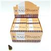 Generico 12 scatole da 10 Coni incenso golden nag vijayshree cinnamon 7 herbs lavander red rose reiki energy himaalaya white sage chandan vanille mantra temple 7 chakra (12 scatole Cinnamon)