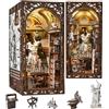 MiniCity Book Nook Kit, kit fai da te in miniatura per la casa delle bambole per ragazzi e adulti, con custodia antipolvere