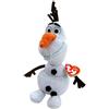 TY Frozen Olaf Parlante, Peluche, 20 cm