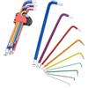 Cerioll Chiave Allen, 9 Pezzi Chiavi A Brugola Testa Sferica, Set Chiavi A Brugola, 1,5-10mm, Con Testa A Sfera, Per Bici, Moto, Auto, Mobili, Elettrodomestici Riparazione