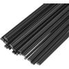 QUARKZMAN 30pcs Bacchette Di Saldatura In Plastica Da 13 Pollici Strisce Di Saldatura PP Bacchette Di Saldatura Per Paraurti Auto Riparazione Kayak Saldatura Plastica Nero