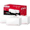 Does not apply Tp-Link Halo H37BE Mesh Wi-Fi 7 Be6500Mbps Dual-Band, 2 Porte WAN/LAN Di 2.5G, 1