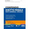 Edizioni Simone Compendio di Diritto Penale Parte Generale e Speciale 2026