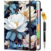 Lusibaka Agenda 2026 Settimanale A5 200 Fogli (424 Pagine) Taccuino 2026 Blocco Note Giornaliero 21 x 14,5 cm Agenda Scolastica Planner Settimanale Planner Notebook (Giglio) (Giglio)