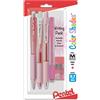 Pentel Color Shades Scrittura Pack - Rosa pastello (BLBKALZBPP)