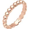 Elli Anello Donna Palla Impilabile in Argento Sterling 925