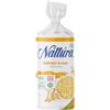 NATTURA Gallette di Mais Bio, Delizioso Snack Senza Glutine e Ricco di Fibre, Prodotto Vegano a Basso Contenuto di Grassi Saturi, 26 Kcal per Galletta, Maxi Busta da 130 g