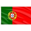 AhfuLife 1pcs Bandiera Portogallo, 150x90cm Bandiera Portoghese, Doppio Lato con Occhielli in Ottone, per Coppa del Mondo, Campionato Europeo, Eventi di Calcio, Giardini Esterni e Festa
