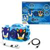 Lexibook, Sonic The Hedgehog, Fotocamera 4-in-1 per Bambini con Protezione, Funzioni Foto, Video, MP3 e Giochi, 15 Filtri per Personalizzare Le tue Foto, Scheda di Memoria da 8 GB Inclusa, DJ078SN