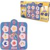Lexibook, Disney Stitch, Tappeto da Ballo elettronico Stitch, Bluetooth e Luminoso con 6 modalità di Gioco, Rosa, DM10DLXB
