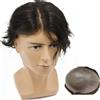 Hair Notion Hairnotion Protesi Capelli Uomo Invisibile 0.04 MM Trasparente Super Sottile Pelle Veri Capelli Umani Toupee Parrucchino Uomo