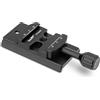 Haoge CP-MA90 Adattatore a morsetto a sgancio rapido per selezioni Manfrotto Sachtler Benro Sirui Treppiede Fluid Video Head a Arca Swiss, compatibile con piastra 501PL / Q5 / 504PLONG / 500PLONG