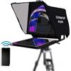Leeventi Teleprompter Compatibile con Ipad, Tablet, Smartphone e Fotocamera Dslr, Controllo con Telecomando o App, Compatibile con Android e iOS, Ideale per Registrazioni Video (versione 4.0)