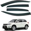 AirFlux Set di 4 deflettori d'aria adesivi compatibili con modelli SUZUKI VITARA 2015 2016 2017 2018 2019 2020 2021 2022 2023 2024.