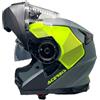 DOBLE XX Casco modulare Acerbis Serel grigio e giallo fluo 22-06 (XL 61/62)