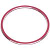 Qiilu Engine Start Stop Button Cover Trim Accensione Interruttore di Avviamento Manopola Decorazione Adesivo Sostituzione per A B C Classe E CLA CLS GLC GLE(Rosso)