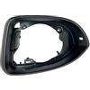 MASO Cornice per specchietto retrovisore esterno, supporto per vetro sinistro lato conducente, compatibile con VW Golf 8 MK8 2020-2022, cornice per specchietto laterale