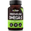 Natoo Premium Omega-3 EPA 1000mg DHA 500mg 60 St