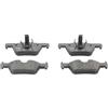 FERODO Kit pastiglie freni Posteriore predisposto per visualizzazione avviso usura senza accessori FDB4670 Compatibilità con BMW 1 Hatchback F20 3 Sedan F30, F80 3 Touring F31 1 Hatchback F21