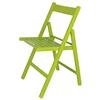 Aranaz Mueblear 19016 - Sedia pieghevole bassa, in legno, 43 x 46 x 79 cm Verde pistacchio