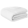 Amazon Basics Piumino Singolo 4 Stagioni 300 gsm - Trapunta ipoallergenica con Imbottitura Alternativa alla Piuma, 135 x 200 cm, Bianco