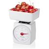 Tescoma 634522 Delicia Bilancia da Cucina, Plastica, Bianco, 2 kg, 1 Pezzo