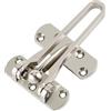Sayayo Serratura Porta Sicurezza, Chiusura Antifurto Della Porta, Chiavistello per Porta in Legno Catenaccio con Barra Girevole, in Acciaio Inossidabile Argento, EMS570-LS