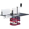 Flylin Router Lift 9,4 x 8,9 pollici, kit di inserti da tavolo in alluminio