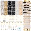 Leuyuee Perline Per Braccialetti Kit Fai Da Te Kit per la creazione di gioielli pietre preziose naturali per Gioielli Braccialetti Collane Orecchini