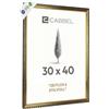 CABBEL Cornice CELI 30x40 cm Oro - Cornice Grande da Parete Stile Antico - Acrilico Infrangibile - Per Poster, Certificati, Stampe Artistiche - Per Arredo Classico, Casa, Studio