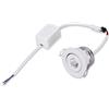 WOOXGEHM Mini Faretto da 5 W, Vetrina da Incasso a Soffitto per Interni con Alimentatore LED Ca da 85 a 265 V per Uso Interno/Esterno(3000K)