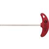 HAFU 220-420-02 - Chiave a brugola esagonale con impugnatura a T, 4 mm, lunghezza 200 mm, 200