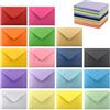 VANRA 170 buste per inviti, 17 colori assortiti, per buste per biglietti regalo, cartoncini, biglietti da visita, biglietti da visita, compleanni, matrimoni, lauree, baby shower (12,1 x 16,5 cm, A6)
