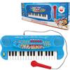 Lexibook Paw Patrol Tastiera Elettronica, Pianoforte a 32 Tasti, Microfono per Canto, 22 brani Demo, Batteria, Blu/Rosso, K703PALXB