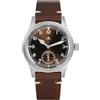 TACTICAL FROG Militado D12 VD78 - Orologio militare da uomo, cristallo di zaffiro al quarzo, super luminoso, quadrante da 36 mm, stile militare, resistente all'acqua fino a 100 m, striscia
